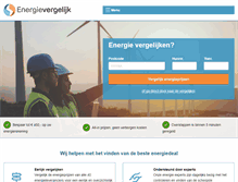 Tablet Screenshot of energieportal.nl